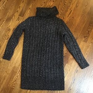 Banana Republic turtle neck long sleeve sweater dress
